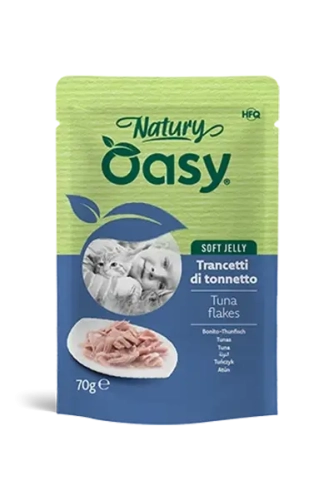 CAT Wet Natury (pouch) Кусочки с тунцом в желе для взрослых кошек