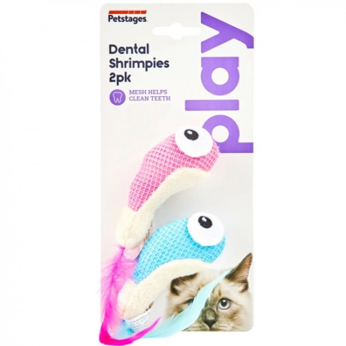 Dental Shrimpies Игрушка для котов с кошачьей мятой