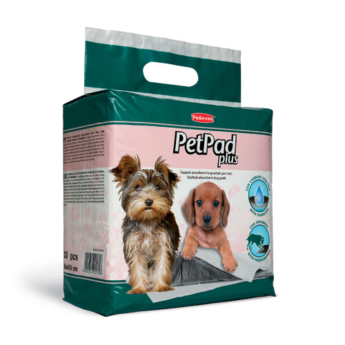 Pet Pad Plus Гигиенические пеленки для собак с активированным углем и феромонами