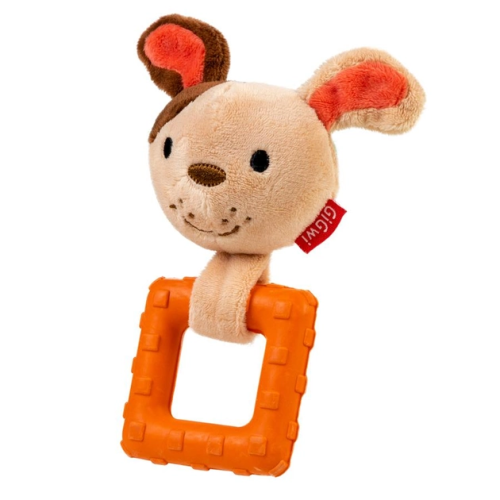 GiGwi Suppa Puppa Игрушка для собак, Собачка с пищалкой