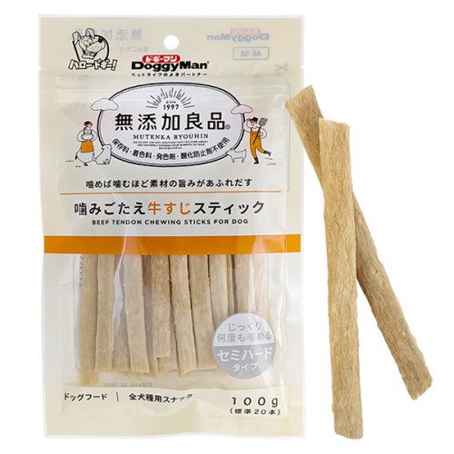 Beef Tendon Sticks Жевательное лакомство для собак, говяжье сухожилие