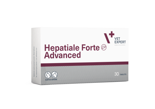 Hepatiale Forte Advanced Нутрицевтична добавка для підтримання та захисту функцій печінки у котів і собак