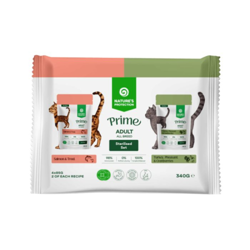 Prime Sterilised Cats Set Adult Сет влажного корма для стерилизованных кошек