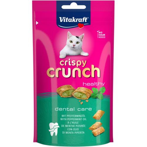 Crispy Crunch Хрустящие подушечки для кошек, мята