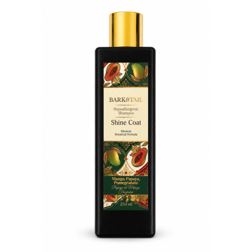 Shine Coat Mexican Botanical Гипоаллергенный шампунь для восстановления блеска шерсти