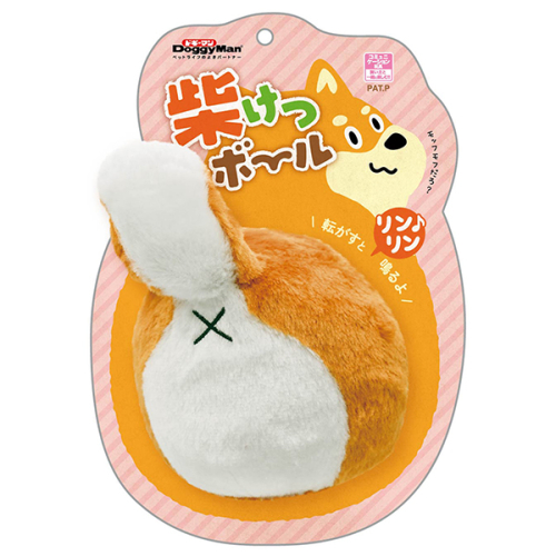 Shiba Inu Мягкая игрушка с колокольчиком для собак