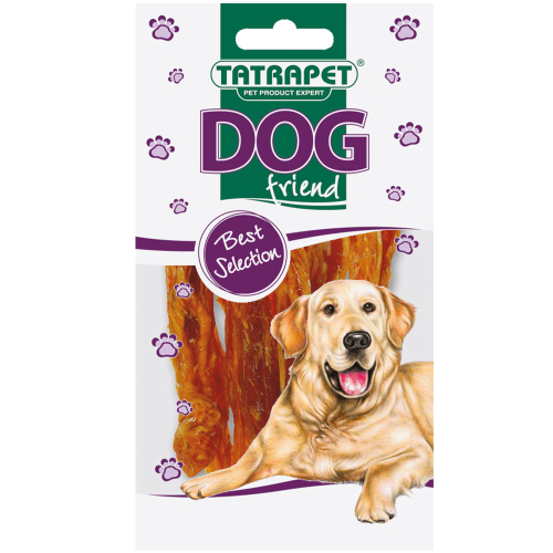Dog Лакомство для собак, куриные стрипсы вяленые