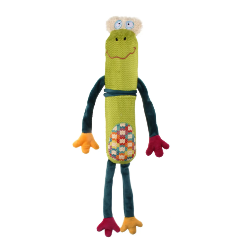 Игрушка для собак, Лягушка, плюшевая