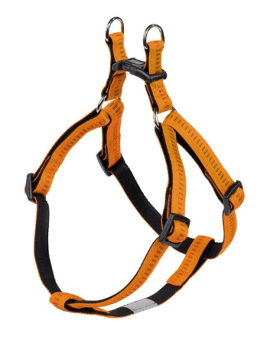 Soft Grip Step-in Harness Шлея с мягкой подкладкой для собак, оранжевая