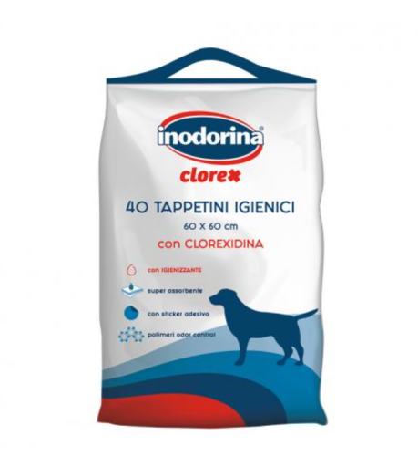 Clorex Пеленки гигиенические для собак с хлоргексидином 60х90 см