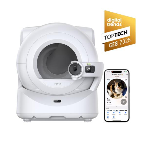 PUROBOT ULTRA with cam self-clean Смарт лоток