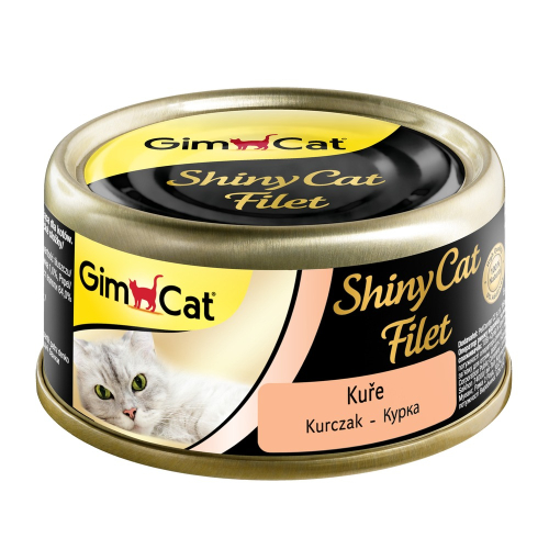Shiny Cat Filet консервы для кошек, с курицей