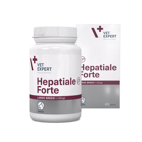 Hepatiale Forte Large Breed Нутрицевтическая добавка для поддержания и защиты функций печени у собак больших пород