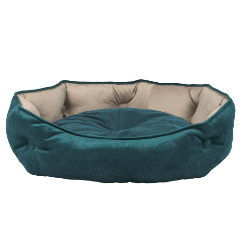 Tiana mint/beige Лежанка для кошек и собак мелких и средних пород, мятно-бежевая
