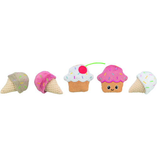 Игрушка Мороженое и пирожное с кошачьей мятой для кошек