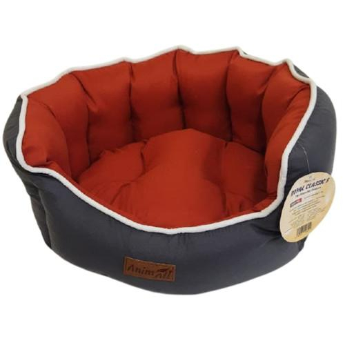 Royal Classic Gray - Red Лежанка для собак и кошек
