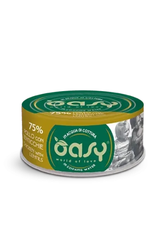 CAT Wet More Love Влажный корм с курицей и чечевицей для взрослых кошек