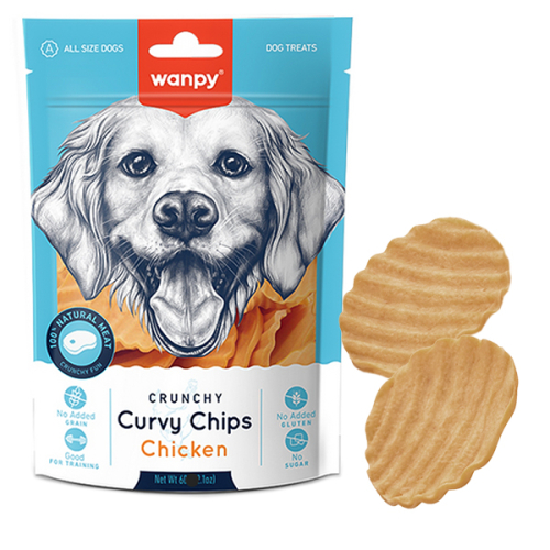 Curvy Chips Chicken чіпси з куркою для собак