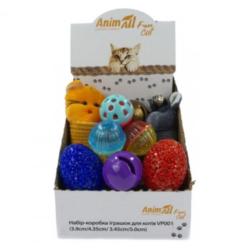 Fun Cat Набор игрушек для кошек, 18 шт