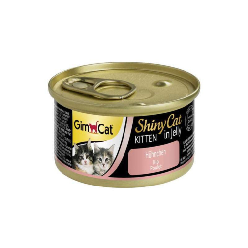 Shiny Cat консерви для кошенят, з куркою