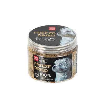 WAUDOG Treats Freeze dried Ласощі для собак, куряча печінка