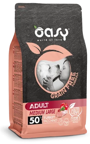 DOG Grain Free Adult Medium/Large Сухой корм с индейкой для взрослых собак средних и крупных пород