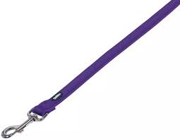 Classic Leash Нейлоновый крепкий поводок с классическим карабином для собак, фиолетовый