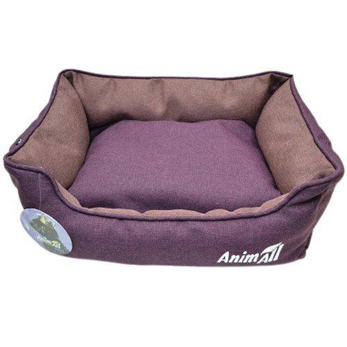 Anna Dark Violet Лежанка для собак и кошек, фиолетовая