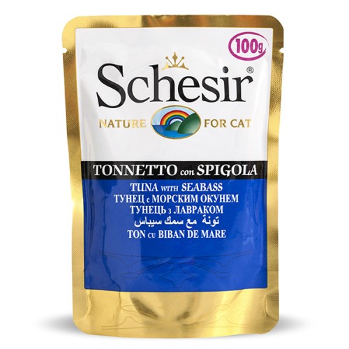 Cat Tuna Seabass пауч для кошек, тунец с окунем