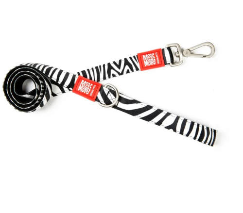 Short Leash Zebra Поводок для собак