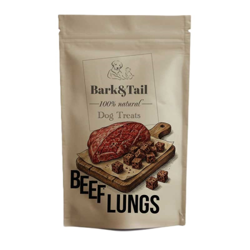 Dog Treats 100 % Beef Lungs Натуральное лакомство для собак, говяжьи легкие