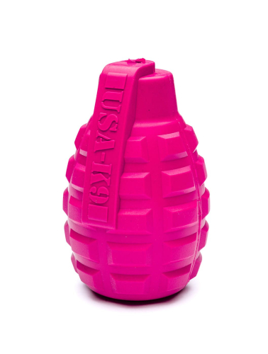 Puppy Grenade – Игрушка «Граната» для щенков, розовая