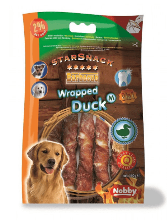StarSnack Wrapped Duck М Лакомство для ухода за зубами собак