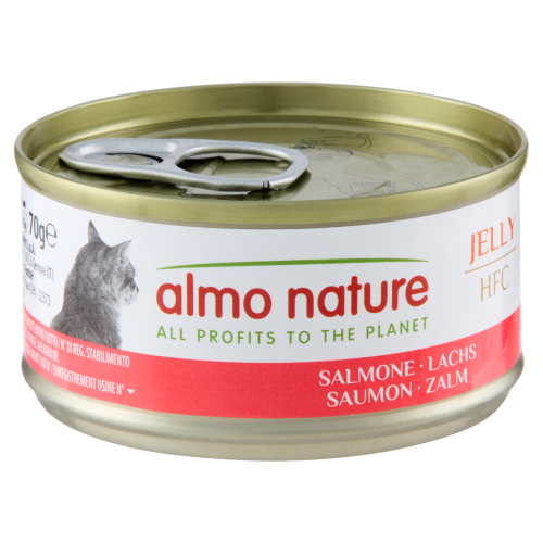 HFC Cat Jelly Кусочки лосося в нежном желе для взрослых кошек