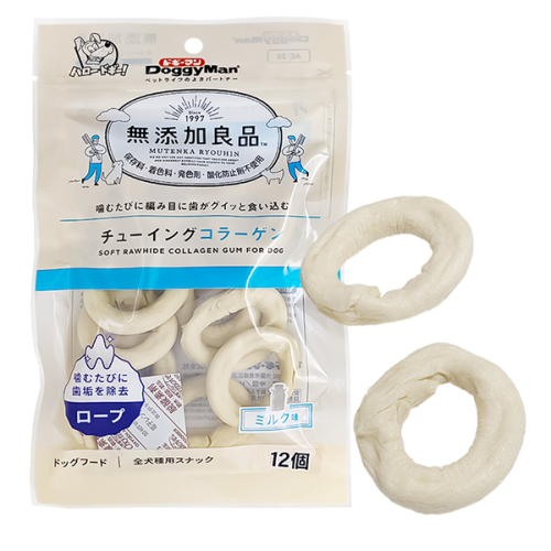 Collagen Gum Doughnut Жевательное лакомство для собак, кольцо с коллагеном