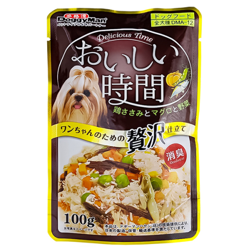 Low Fat Chicken & Tuna, Bonito Влажный корм для собак, курица с тунцем и макрелью в желе