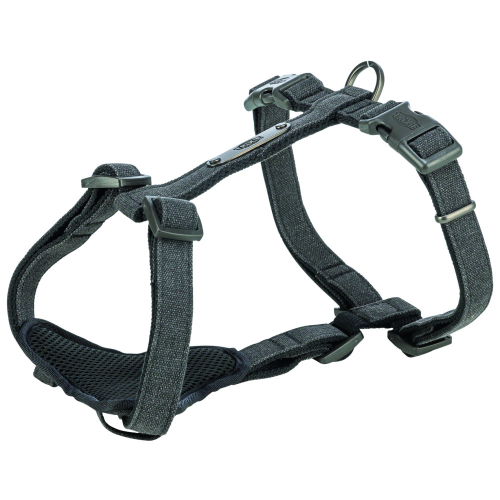 CityStyle H-harness Шлея для собак, хлопок, черная