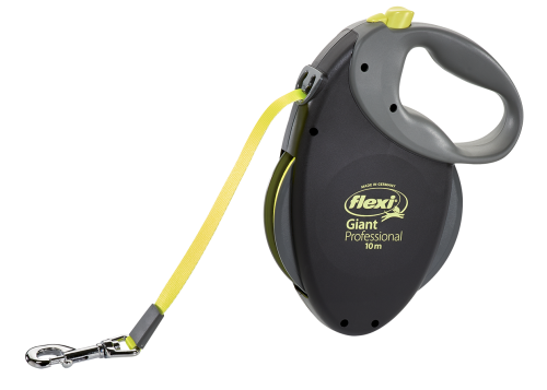 Giant Professional Neon Поводок-рулетка для собак, лента (10 м; до 50 кг)