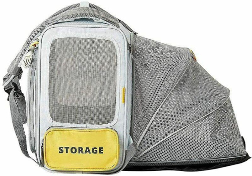 Breezy xZone Pet Carrier Grey Рюкзак-переноска для собак і котів