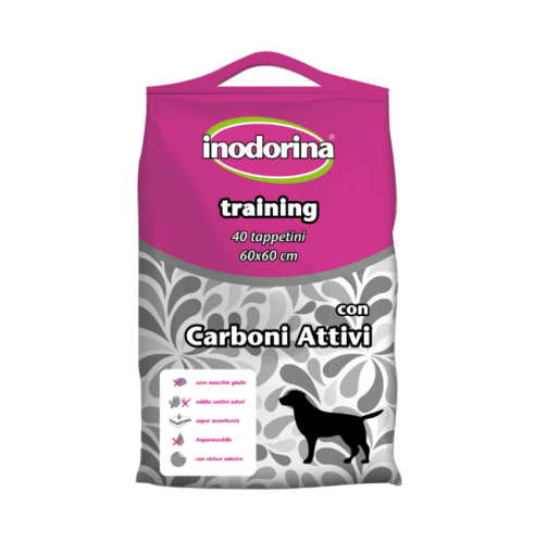 Training Carboni Пеленки гигиенические для собак с активированным углем, 60х60 см