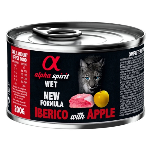 Cat Iberian Pork With Yellow Apple Полнорационный влажный корм со свининой и свежими яблоками для взрослых кошек