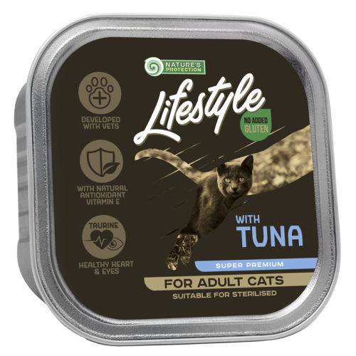 Lifestyle Adult (suitable for sterilized) with Tuna Влажный корм для взрослых стерилизованных кошек с тунцем