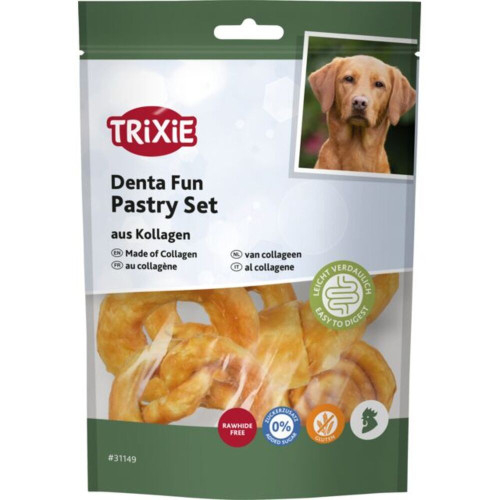 Denta Fun Pastry Set (collagen) Лакомство для собак, набор с курицей