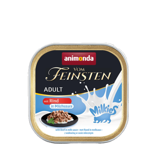 Vom Feinsten Adult with Beef in Milk Sauce - вологий корм з яловичиною у молочному соусі