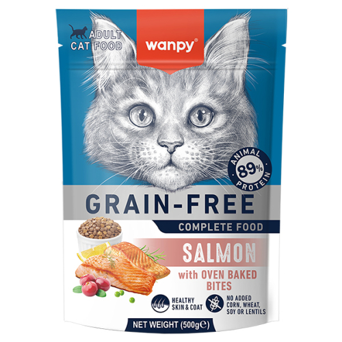 Adult Cat Grain Free Salmon Сухой беззерновой корм с лососем для взрослых кошек