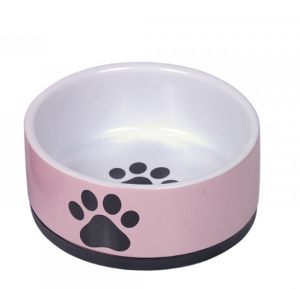 Paw Миска керамическая для собак, розовая