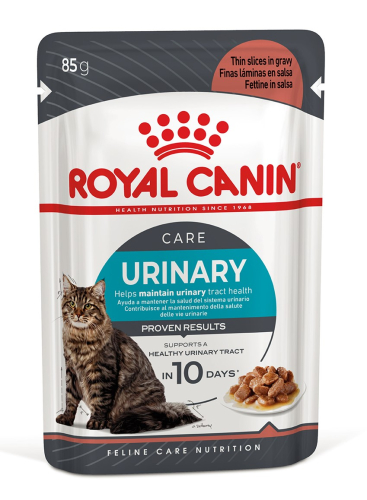 Urinary Care wet in gravy Вологий корм (тонкі шматочки в соусі) для дорослих здорових котів для підтримки здоров'я сечовидільної системи