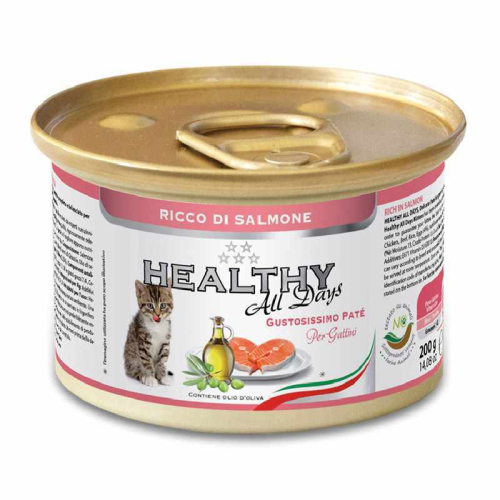 All Days Паштет з лососем для кошенят
