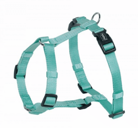 Classic H-shaped Harness Шлея для собак с плавной регулировкой размера и классическим фастексом, мятная