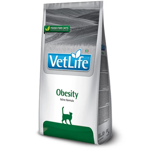 Vet Life Obesity Сухой корм-диета с мясом птицы для кошек и кошек при ожирении и избыточном весе